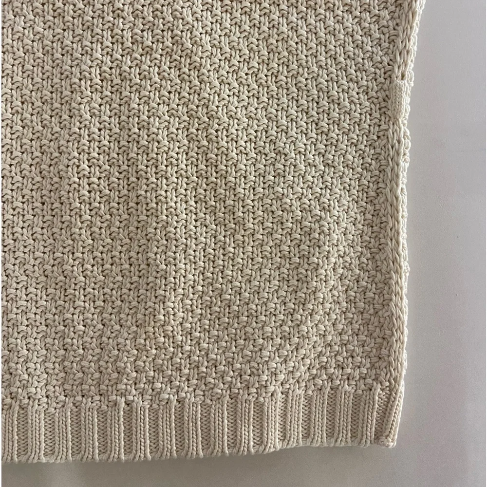 Loro Piana Vintage Knit Silk Cotton Cascading Cardigan Sweater Made in Italy - Picture 16 of 16